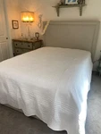 Madison Park Marino Ivory Quilt W/ Scalloped Edges Modern King/ca Summer Spring. Fixed Price $52.99.
