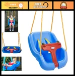 2-IN-1 Baby Toddler Swing With Adjustable Straps Snug & Secure, Ages 9 Months-. Fixed Price $42.99.