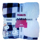 Peanuts Snoopy & Woodstock Reversible Embroidered 50"X70" Official Throw Blanket. Fixed Price $35.69.