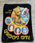 Marvel Guardians Of The Galaxy Fleece Blanket Get Your Groot On 39X50 Throw. Fixed Price $15.25.