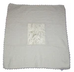 Barefoot Dreams Pure Joy Cream Baby Blanket Cozychic Starfish Euc 31X33". Fixed Price $52.76.