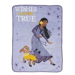 Disney Wish Kids Plush Throw Blanket, 46 X 60, Microfiber, Purple. Fixed Price $24.99.
