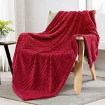 Jacquard Pattern/waffle Weave For All Season/warm And Fluffy Blankets - Gg Home. Fixed Price $15.99.