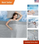 Revolutionary Cooling Blanket King Absorbs Heat To Keep Body For Night S.... Fixed Price $73.59.