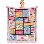 Fiwbnasz Pickleball Gifts For Girls, Blanket 50X60",. Fixed Price $25.63.