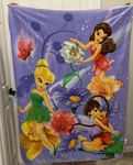 See Photos 2012 Northwest Disney Fairies Fleece Blanket Tinkerbell Fawn Rosetta. Fixed Price $14.99.