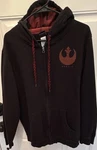 Star Wars Rebels Xl Zip Hooded Sweatshirt Jacket Lucas Films. Fixed Price $32.00.