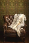 Victorian Trading Co Siberian Fox Sleigh Ride Faux Fur Throw Blanket 60X70" 34A. Fixed Price $280.25.