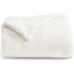Reversible Sherpa Fleece Throw Blanket Ultra Soft Warm Cozy Durable Bedding New. Fixed Price $39.98.