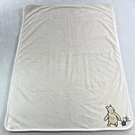 Disney Baby Classic Winnie The Pooh & Piglet Blanket Embroidered Sherpa 30"X38". Fixed Price $40.00.