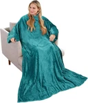 Solaris Wearable Blanket With Sleeves Adults, Softness Comfort Warmth Fleece. Fixed Price $44.64.