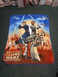 Star The Clone Wars Animated Tv Show Throw Blanket. Fixed Price $15.00.