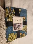 Nwt John Derian Quilted Throw 50" X 70" Birds, Acorns. Fixed Price $63.74.
