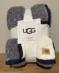 New Ugg Classic Fluff Throw Blanket 50 X 70 Ocean Blue. Fixed Price $65.00.