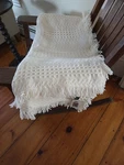 Blarney Woollen Mills Irish Aran Throw Blanket New W/tags 50" X 70". Fixed Price $59.95.