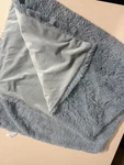 Celebrity Home Throw Blanket 60 X 50 Blue Shag Soft Fluffy Cozy. Fixed Price $24.95.