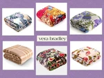 Vera Bradley Blanket Cozy Throw 50" X 80" Micro Fleece Warm Colorful Sealed Pkg. Fixed Price $38.97.