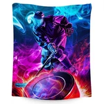 Poshwrap Hockey Blankets, Boys For Kids, Ice Gifts, Cozy Flann.... Fixed Price $33.74.