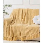 Battilo Herringbone Chenille Knit Throw, 50" X 60". Fixed Price $30.99.