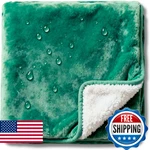Crew Flx Waterproof Blanket For Bed Intimacy (40" 60" Small), Reversible Fleec. Fixed Price $40.57.
