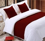 Elegant Decor 800 Thread Count Bed Runner With 2 Piece Cushion Covers - 100% .... Fixed Price $57.10.