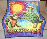 New Grateful Dead Terrapin Station Plush Throw Gift Blanket Turtles Cd Lp Cover. Fixed Price $26.62.