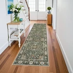 Hallway Washable Runner 3X10 - Kitchen Rugs Low Pile Indoor Farmhouse Car.... Fixed Price $59.47.