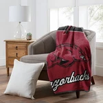 Ncaa Officially Licensed Arkansas Razorbacks 46" X 60" Microfiber Throw Blanket. Fixed Price $29.99.