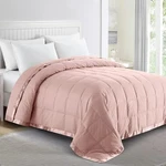 Blankets Size - Soft Lightweight Down For All Seasons, King 09 Pink. Fixed Price $112.15.