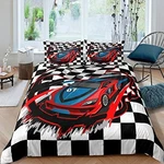 Erosebridal Racing Bedding Set Dirt Bike Duvet Cover Twin Size Race Car. Fixed Price $41.59.