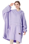 Catalonia Oversized Blanket Hoodie Sweatshirt, Oversize, Purple / Fleece. Fixed Price $34.99.