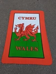 Fleece Blanket Wales Flag Welsh Red Dragon Euro World Vibrant Colors. Fixed Price $17.99.