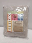 Martex Supersoft Blanket Twin Linen Color. Fixed Price $19.95.