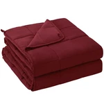 Yescool Weighted Blanket For Adults (20 Lbs, 60 X 80 Red) Cooling Heavy Bl.... Fixed Price $54.53.