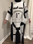 Stormtrooper Star Wars Snuggie. One Size Fits Most Adults. Disney Blanket. Euc. Fixed Price $26.99.