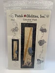 Vtg Patch Abilities Catchin 6"X20" Applique Mini Wall Quilt Pattern Fishing. Fixed Price $9.99.