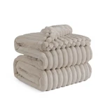Bedsure Full/queen Plush Blanket Linen Beige. Fixed Price $18.99.
