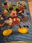 Mickey Mouse Fun With Silk Touch Throw Blanket 40" X 54" Reversible Wrap. Fixed Price $28.00.
