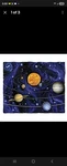 Solar System Fleece Blanket For Bed, 70" X 90" Space Throw. Fixed Price $20.00.