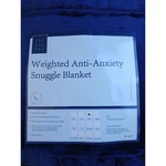 Ella Jayne Weighted Anti-anxiety Snuggle Blanket Navy Blue 10LB 50X75 Fleece. Fixed Price $59.99.