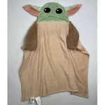 Hooded Throw Blanket - Star Wars The Mandalorian Baby Yoda Child Snuggle Wrap. Fixed Price $13.49.