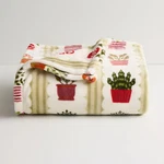 The Big One Oversized Supersoft Plush Throw Blanket Potted Plants New. Fixed Price $24.95.