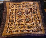 Patch Magic Group Handquilted Reversible Blanket Country Star Americana 48 X60. Fixed Price $69.99.