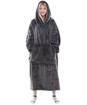 Waitu Wearable Blanket Sweatshirt Gifts For Women And Men, Warm Cozy Gian.... Fixed Price $50.99.