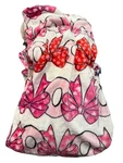 Betsey Johnson Polyester Throw Blanket Bow Pink Ultra Soft 50X70 Modern Novelty. Fixed Price $35.00.