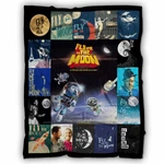Fly Me To Moon Blankets, Other Words Fleece Sherpa Frank Sinatra. Fixed Price $83.95.