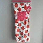 Nwt Juicy Couture Peach Fruit Orange White Plush Throw Blanket 50 X 70 Soft. Fixed Price $32.99.