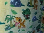 Northwest Jurassic World Baby Toddler Throw Blanket Dinosaur Yellow Park. Fixed Price $39.99.