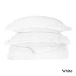 1500 White Striped Sateen King Duvet Cover Set Microfiber Impressions Luxor. Fixed Price $44.99.