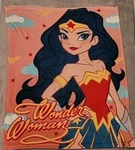 Dc Comics Wonder Woman Truth Strength Throw Blanket 40" X 50" Plush Cozy Soft. Fixed Price $9.50.